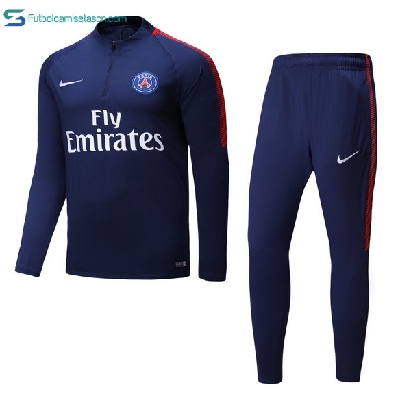 Chandal De Lana Paris Saint Germain 2017/18 Azul